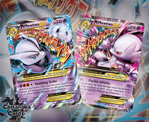 Mega Mewtwo Ex Pokemon Card for sale .